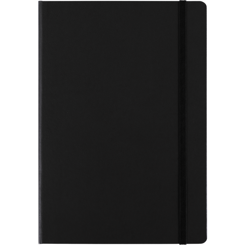 Cardboard notebook (approx. A5) 7913_001 (Black)