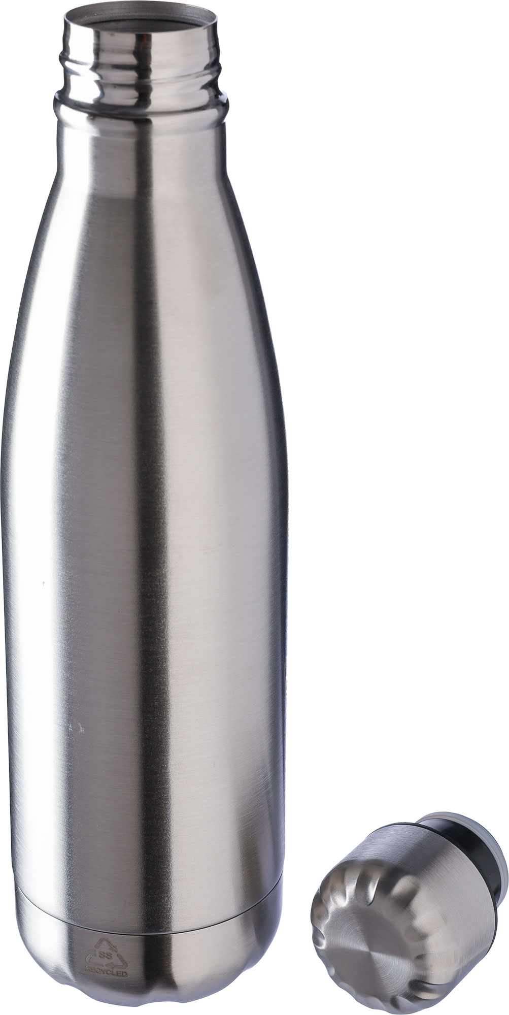Picture of Recycled stainless steel single walled bottle (650ml)