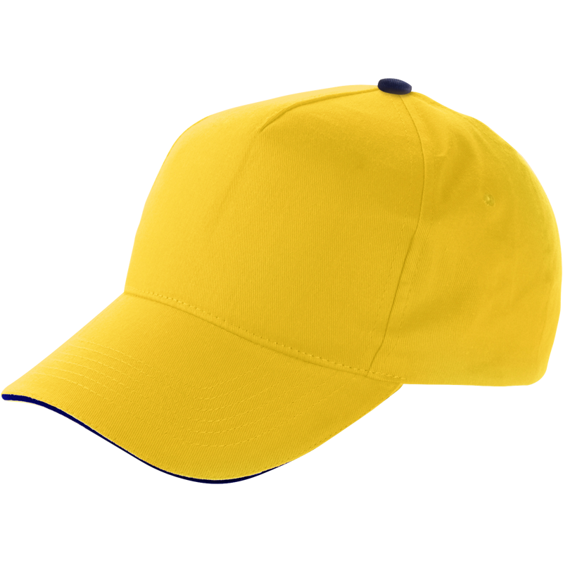 Cap with sandwich peak 9114_006 (Yellow)