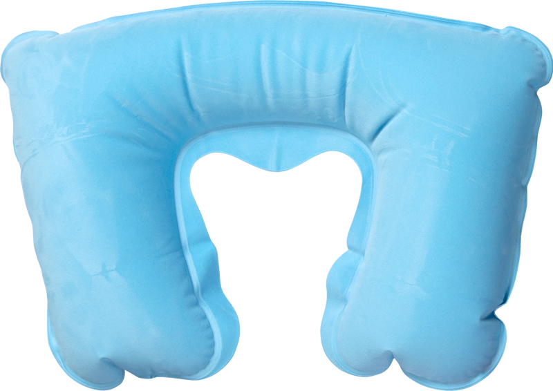 Inflatable travel cushion 009651_018 (Light blue)