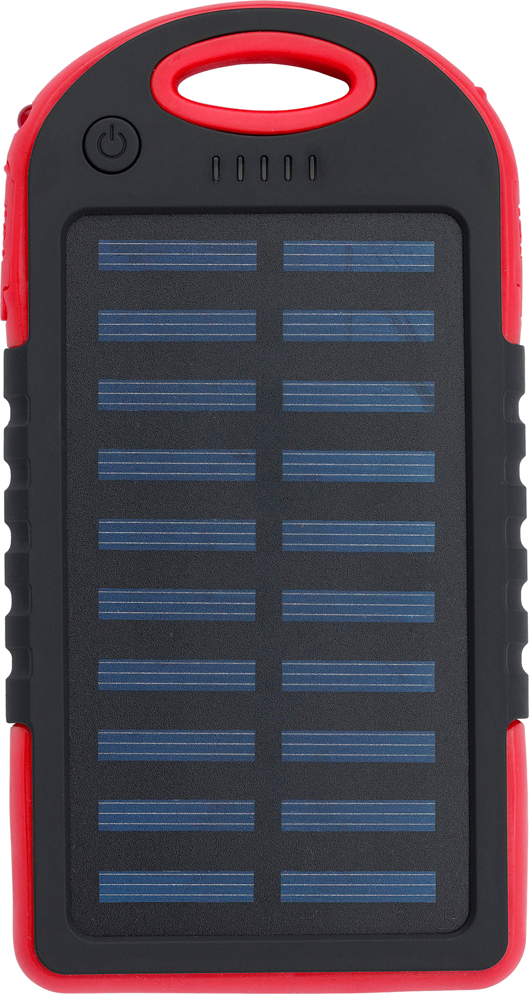 Picture of Rubberized solar power bank (4000 mAh)