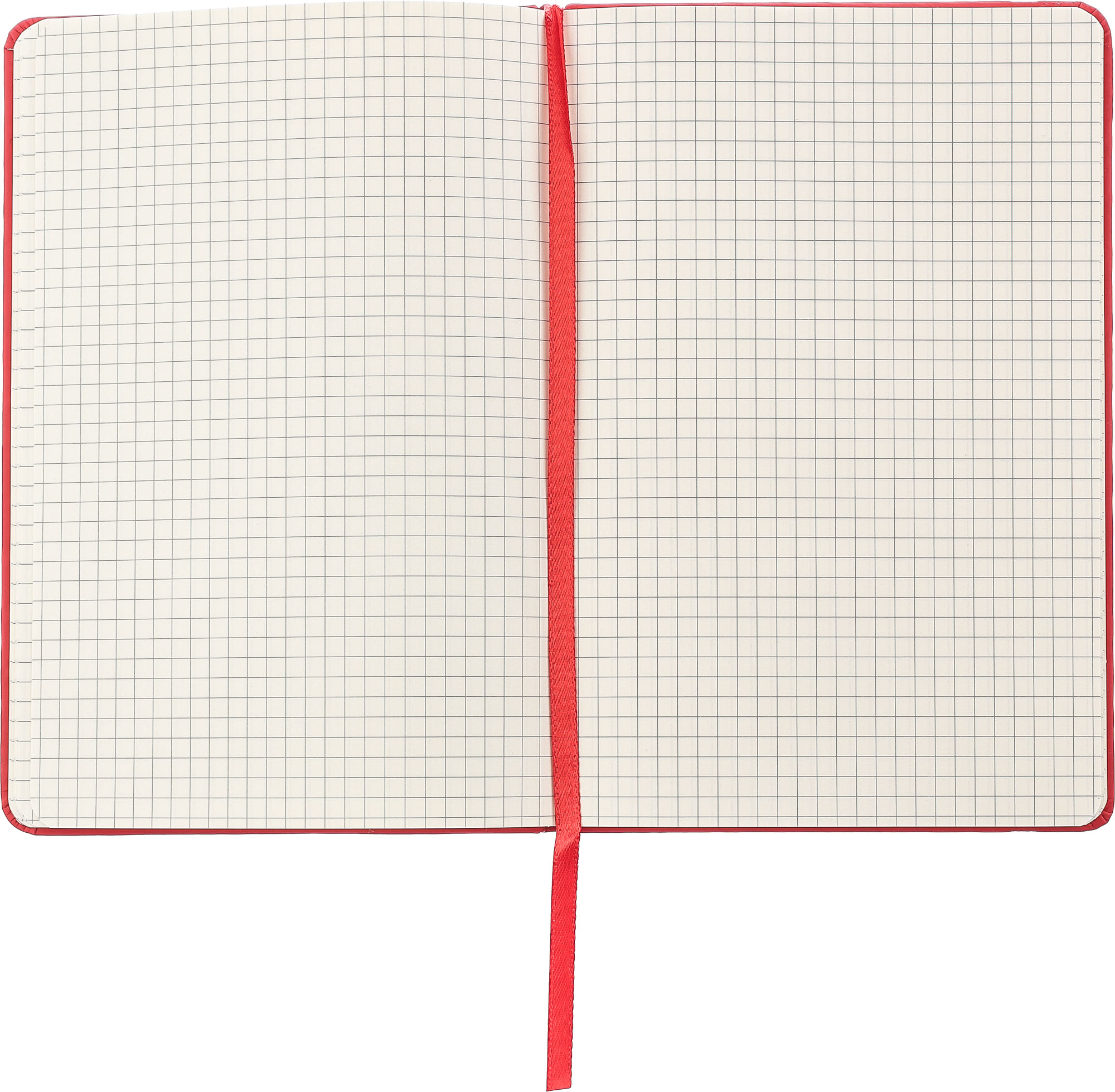 Picture of PU notebook (A5) with grid square pages