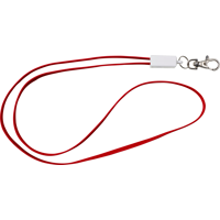 Lanyard and charging cable 8451_008 (Red)