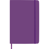 Soft feel notebook (approx. A5) 3076_024 (Purple)