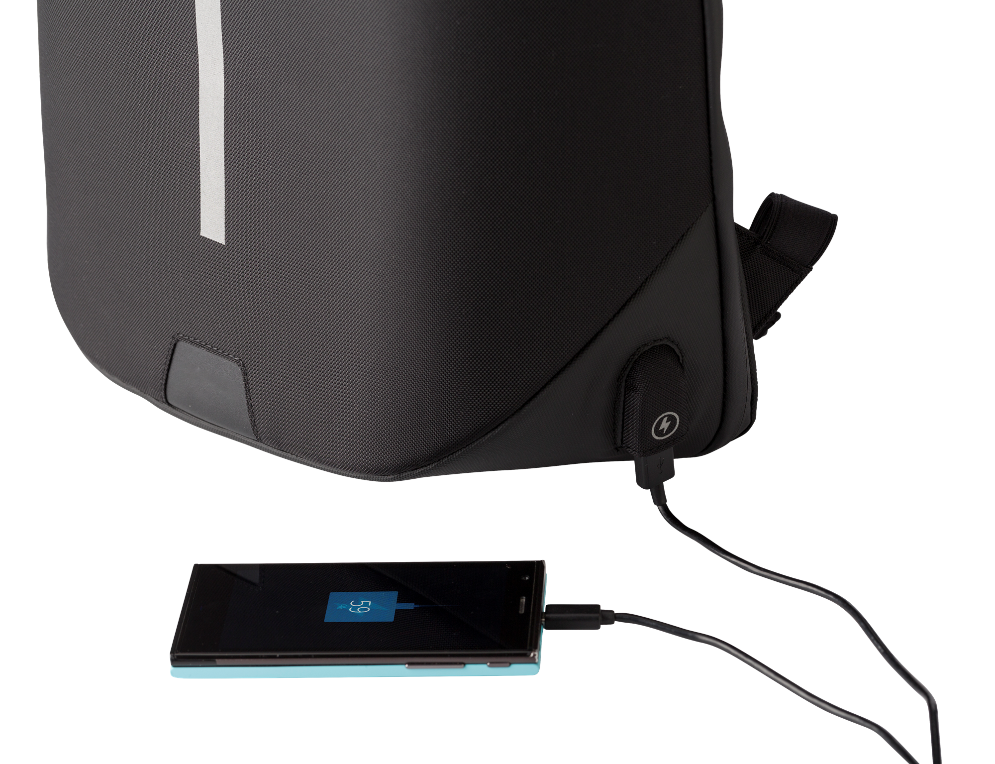 Picture of Backpack with laptop pocket and USB port