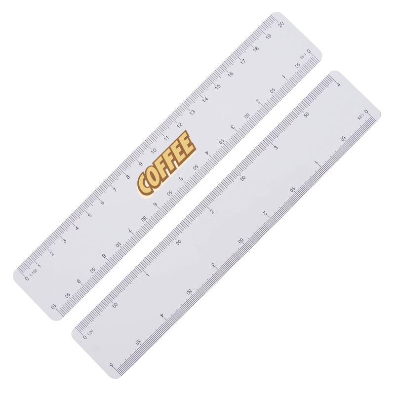 Ultra thin scale ruler (20cm) X817524_002 (White)