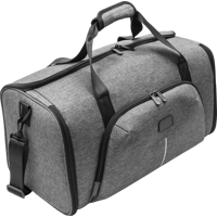 BrandCharger RPET travel bag with garment cover 1163618_003 (Grey)