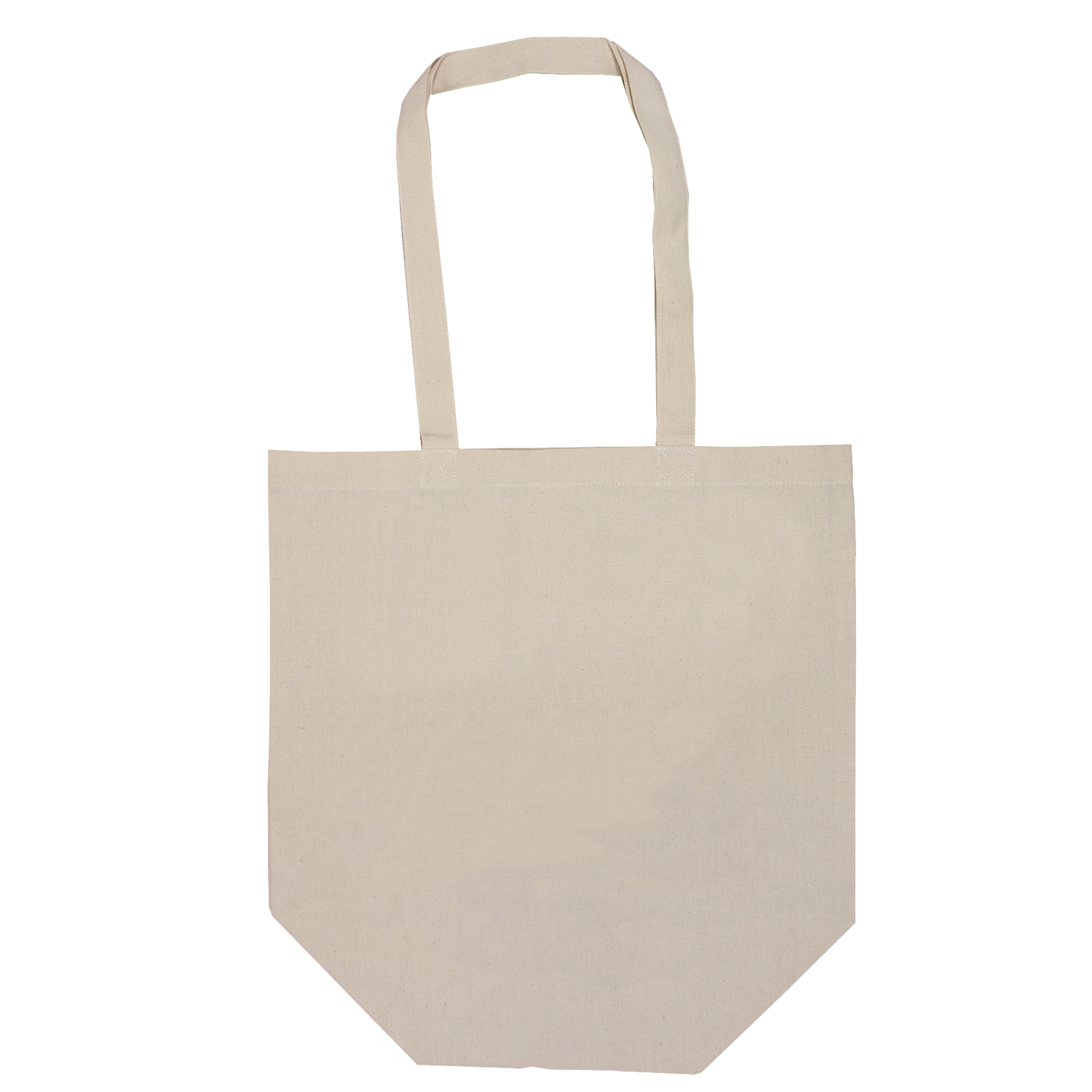 Picture of Natural canvas shopper. (220gsm/6.49oz)