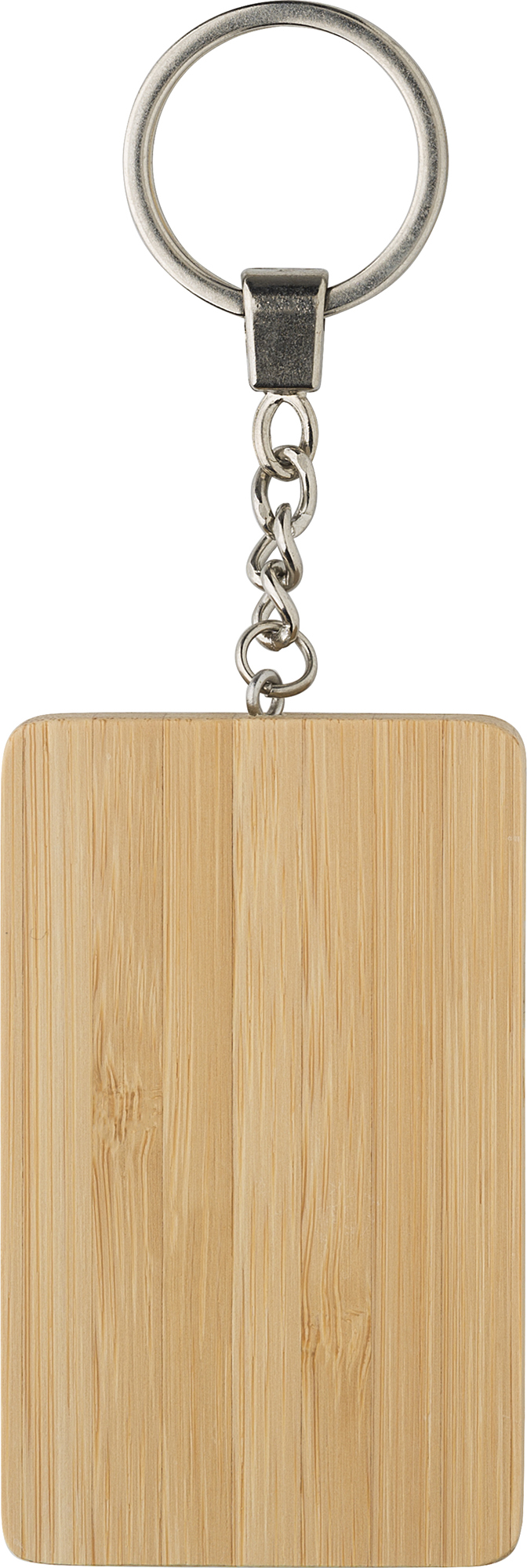 Picture of Bamboo keyring with charging cables