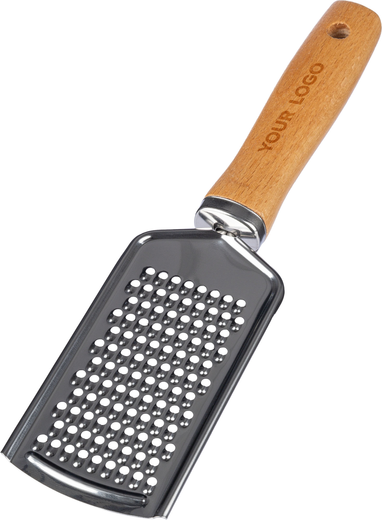 Picture of Steel grater with wooden handle