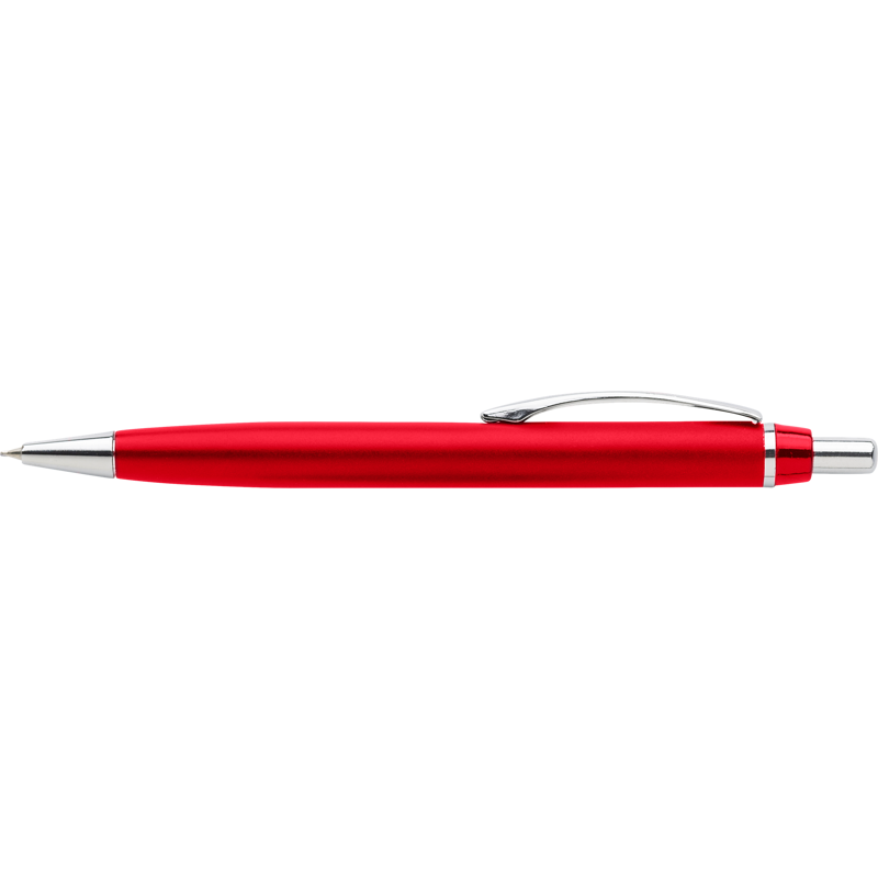 Pen holder with ballpen 9162_008 (Red)