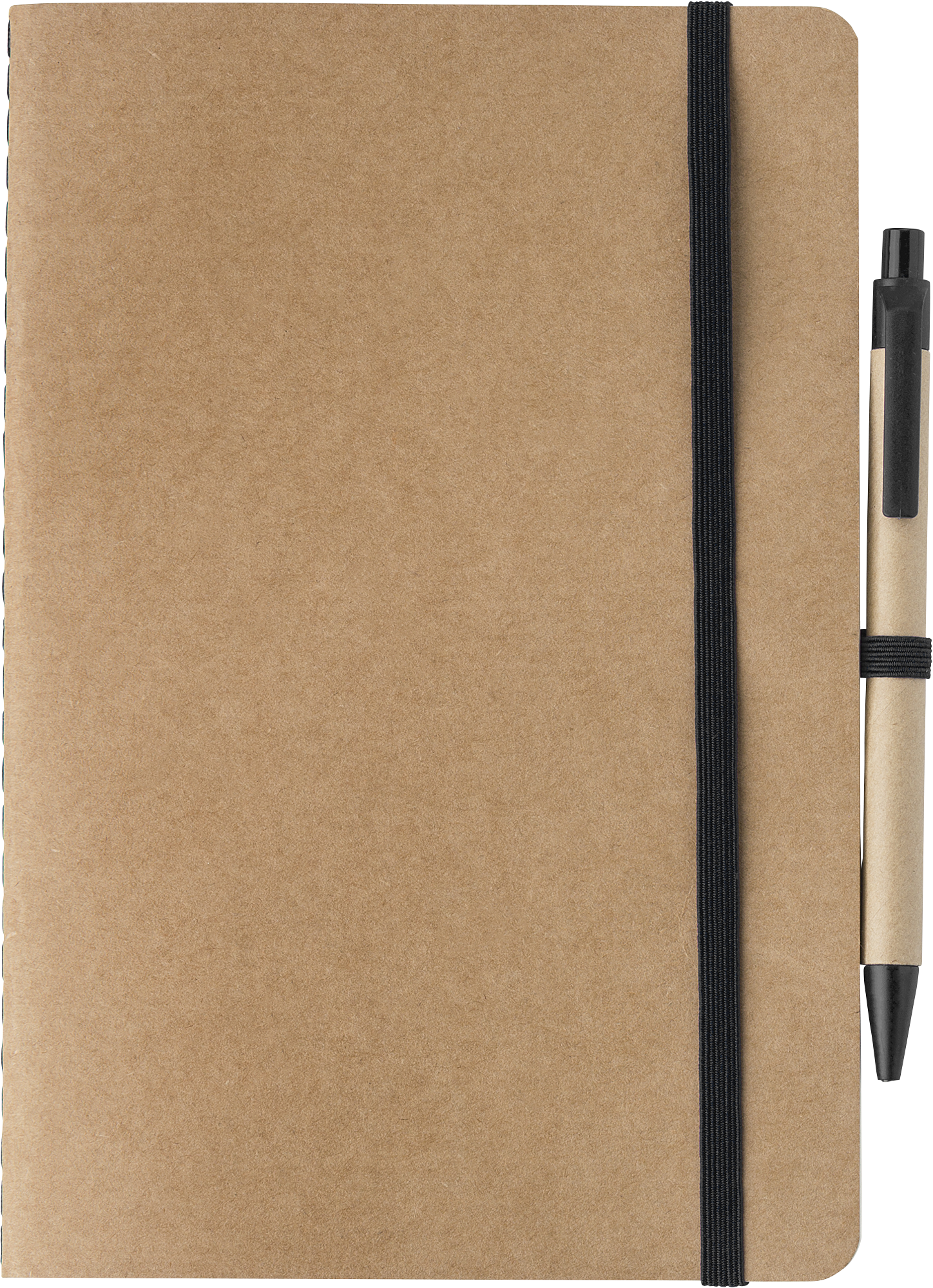 Picture of Recycled carton notebook with blank pages (approx A5) 