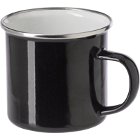 Enamel drinking mug (350ml) 709888_001 (Black)