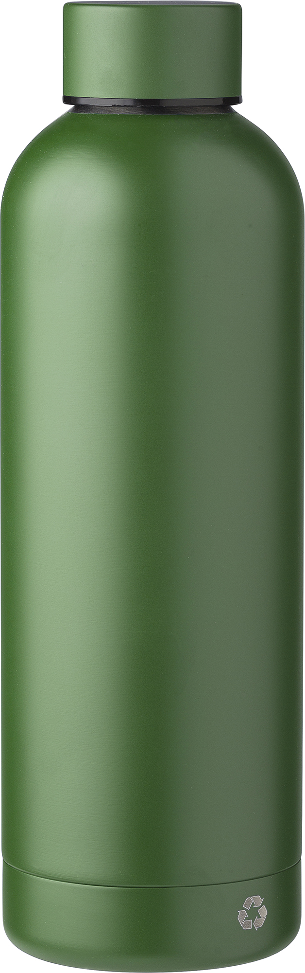Picture of Recycled stainless steel double walled bottle (500ml)