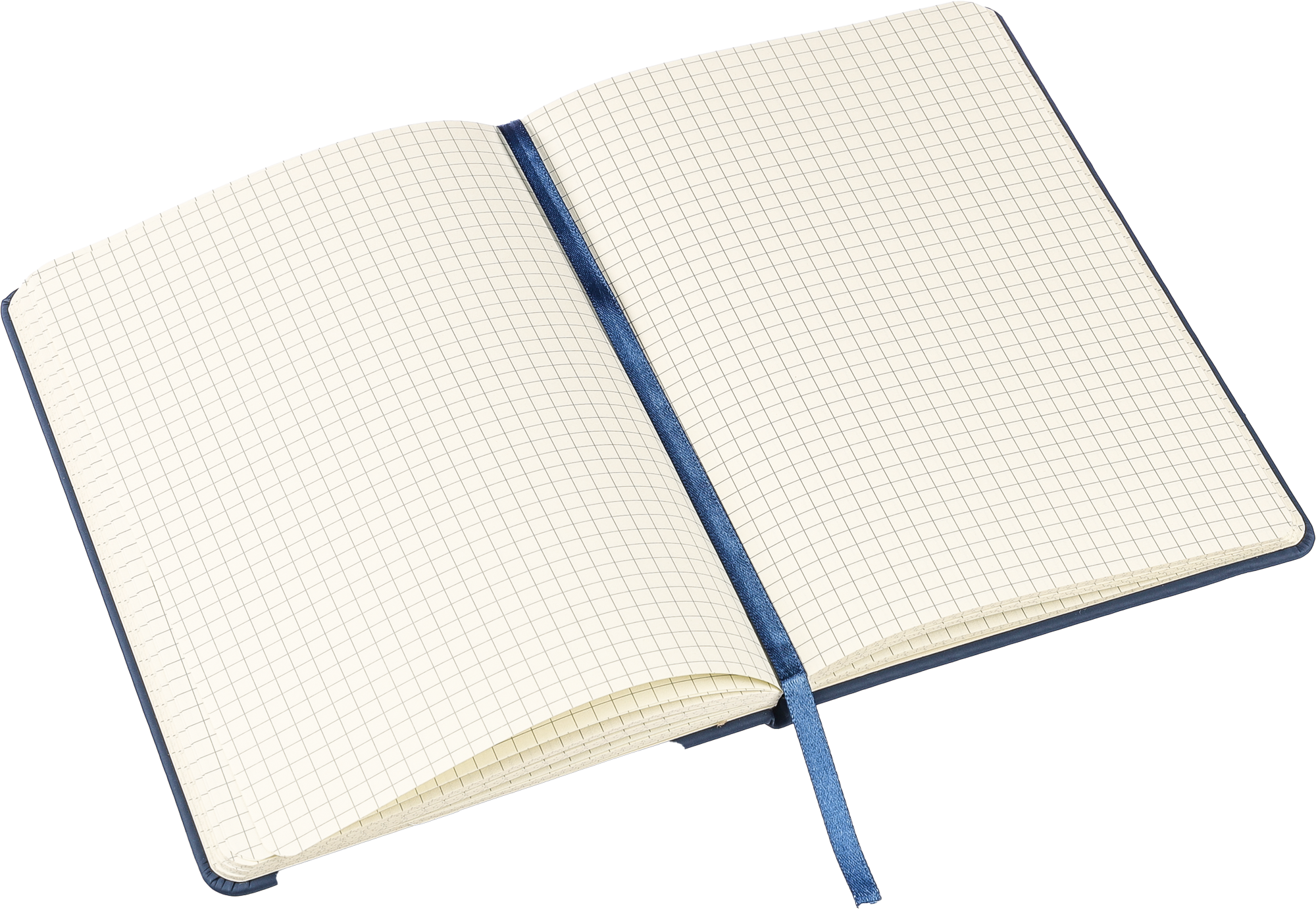 Picture of PU notebook (A5) with grid square pages