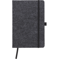 RPET felt notebook (A5) 970941_491 (Dark Grey)