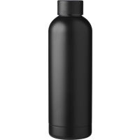 Recycled stainless steel double walled bottle (500ml) 971864_001 (Black)