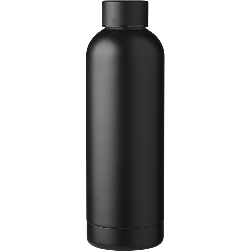 Recycled stainless steel double walled bottle (500ml) 971864_001 (Black)