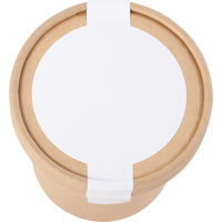 Kraft cardboard tub with fruit heart sweets (360ml) CX0412_011 (Brown)