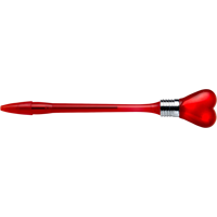 Ballpen with flashing heart 1153_008 (Red)