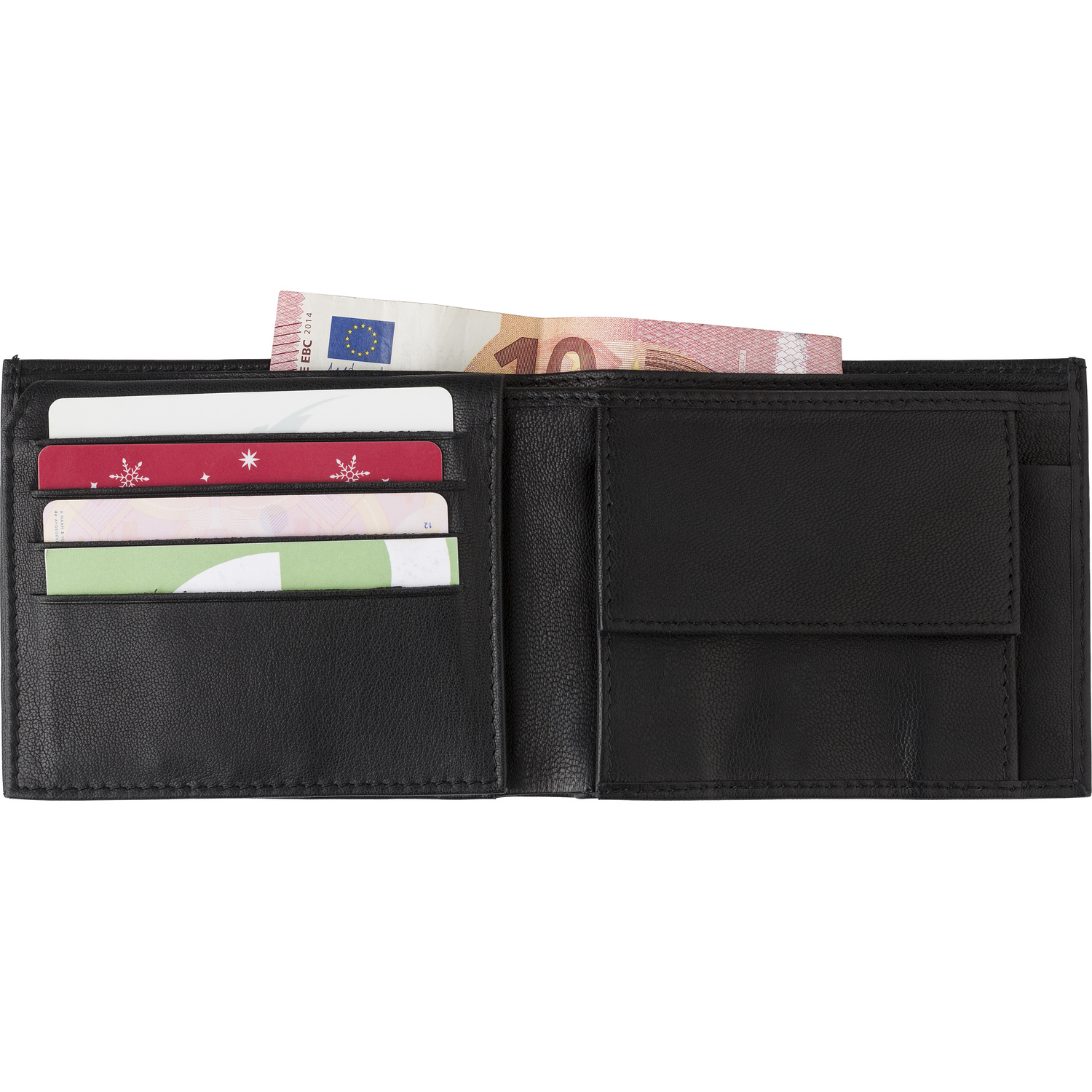 Picture of Leather RFID credit card wallet
