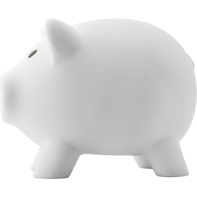 Piggy bank 1842_002 (White)