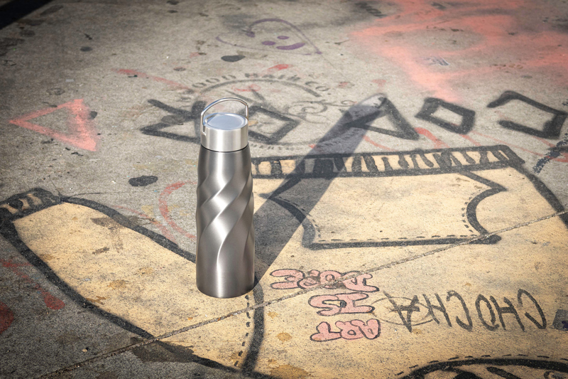 BrandCharger insulated, recycled steel bottle (500ml) 1163676_lif