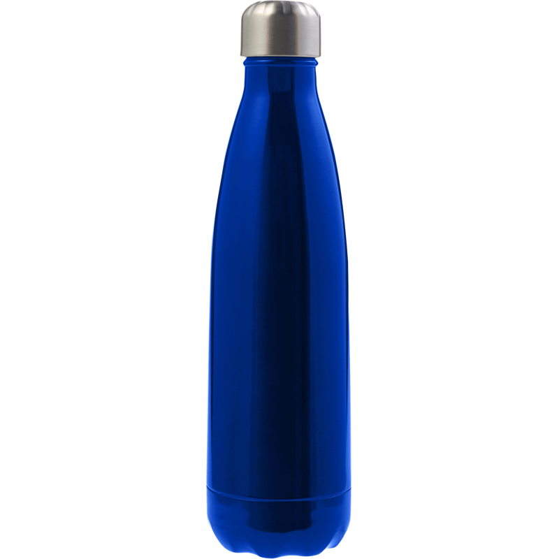 Stainless steel single walled bottle (650ml) 8528_005 (Blue)