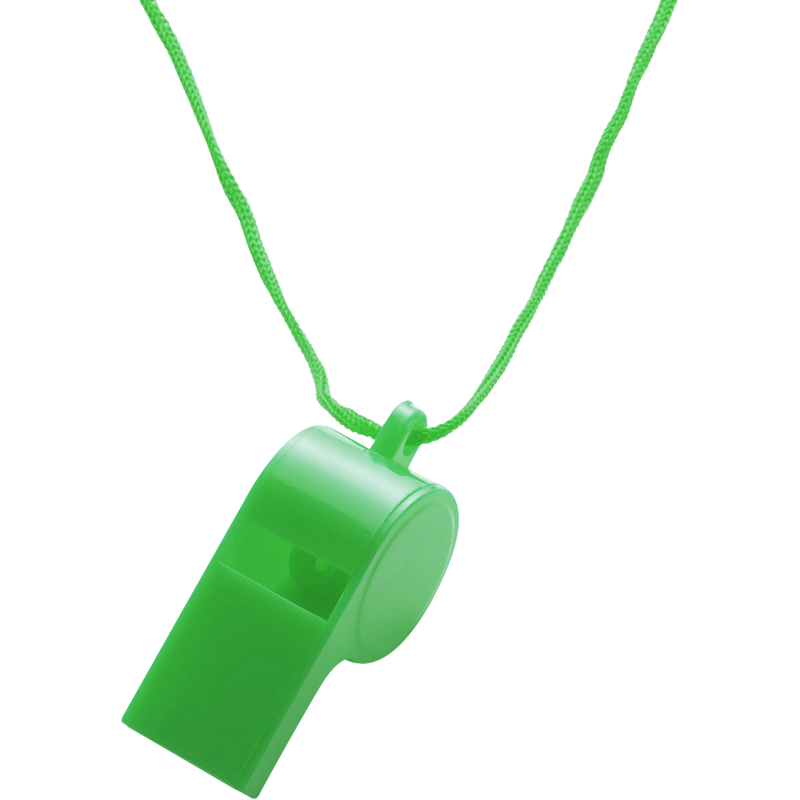 Plastic whistle 7060_004 (Green)