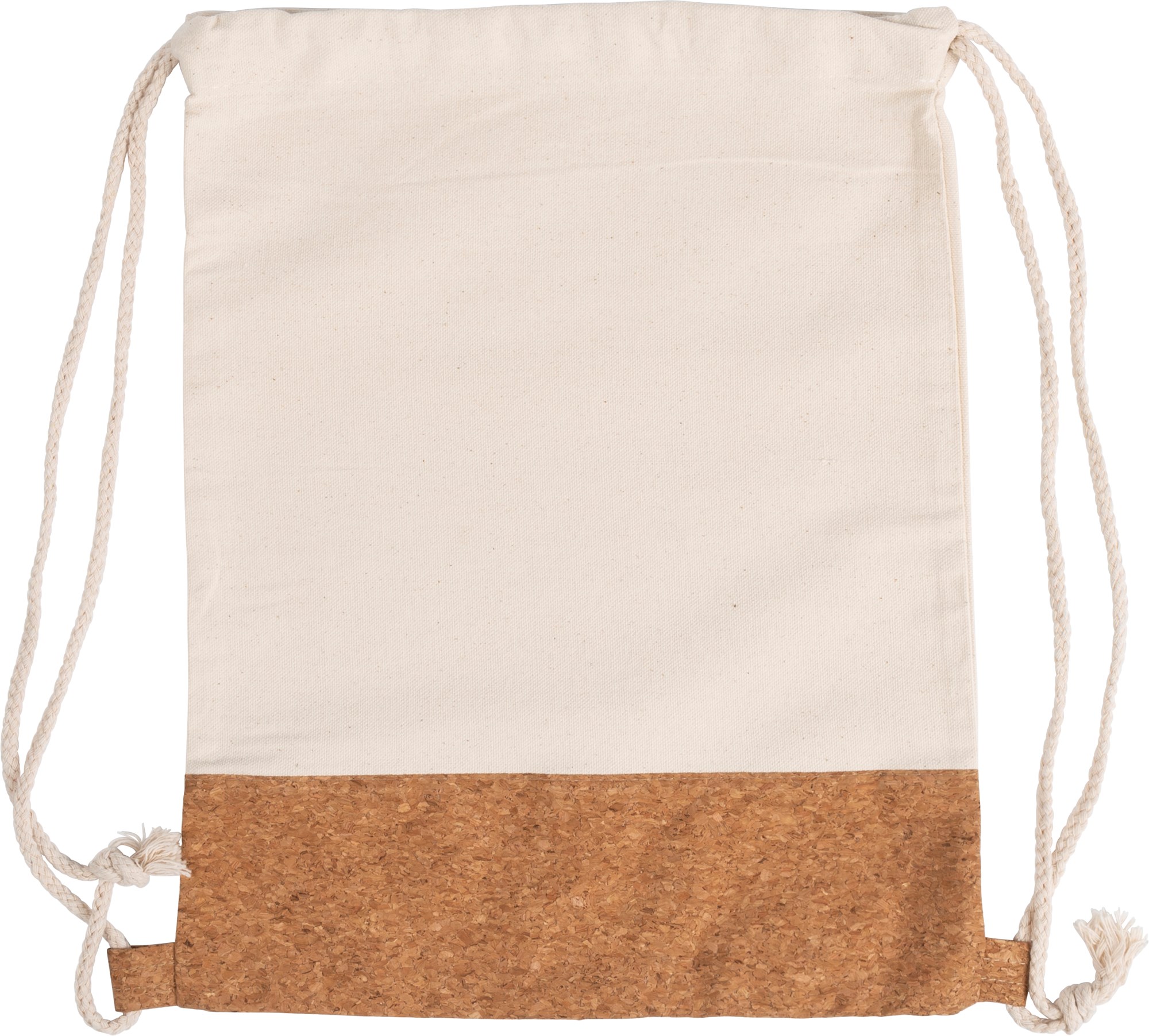 Picture of Cotton drawstring bag. (280gsm/8.26oz)