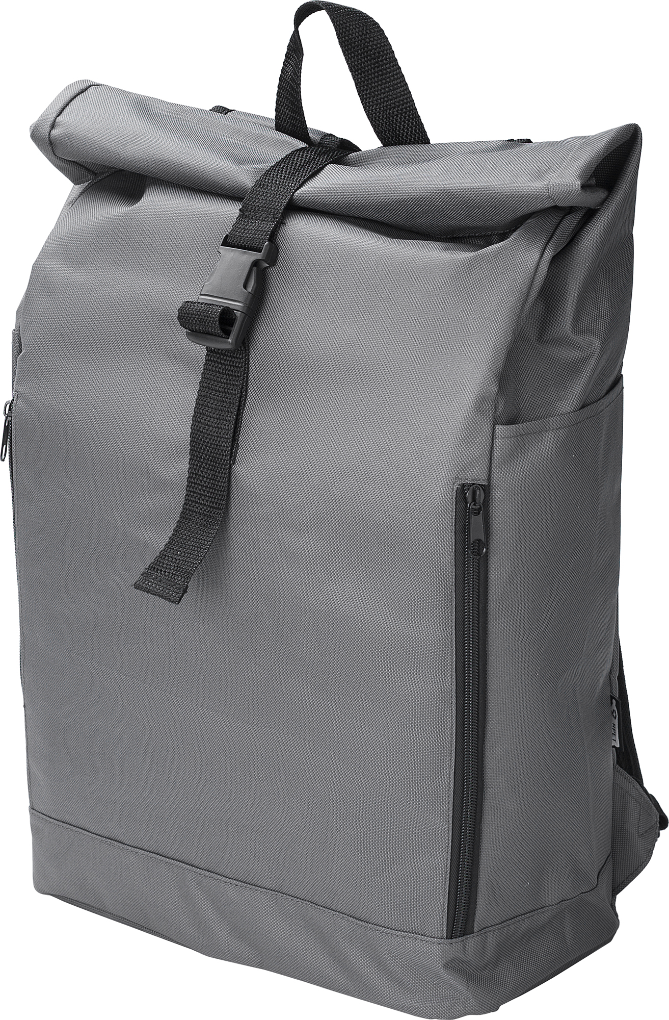 Picture of RPET roll top backpack
