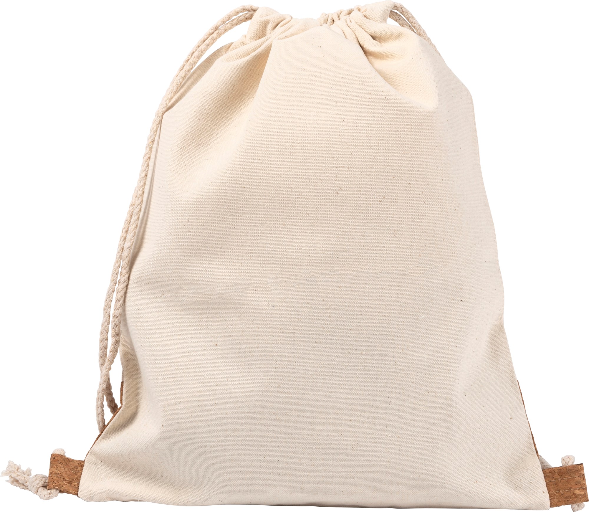 Picture of Cotton drawstring bag. (280gsm/8.26oz)