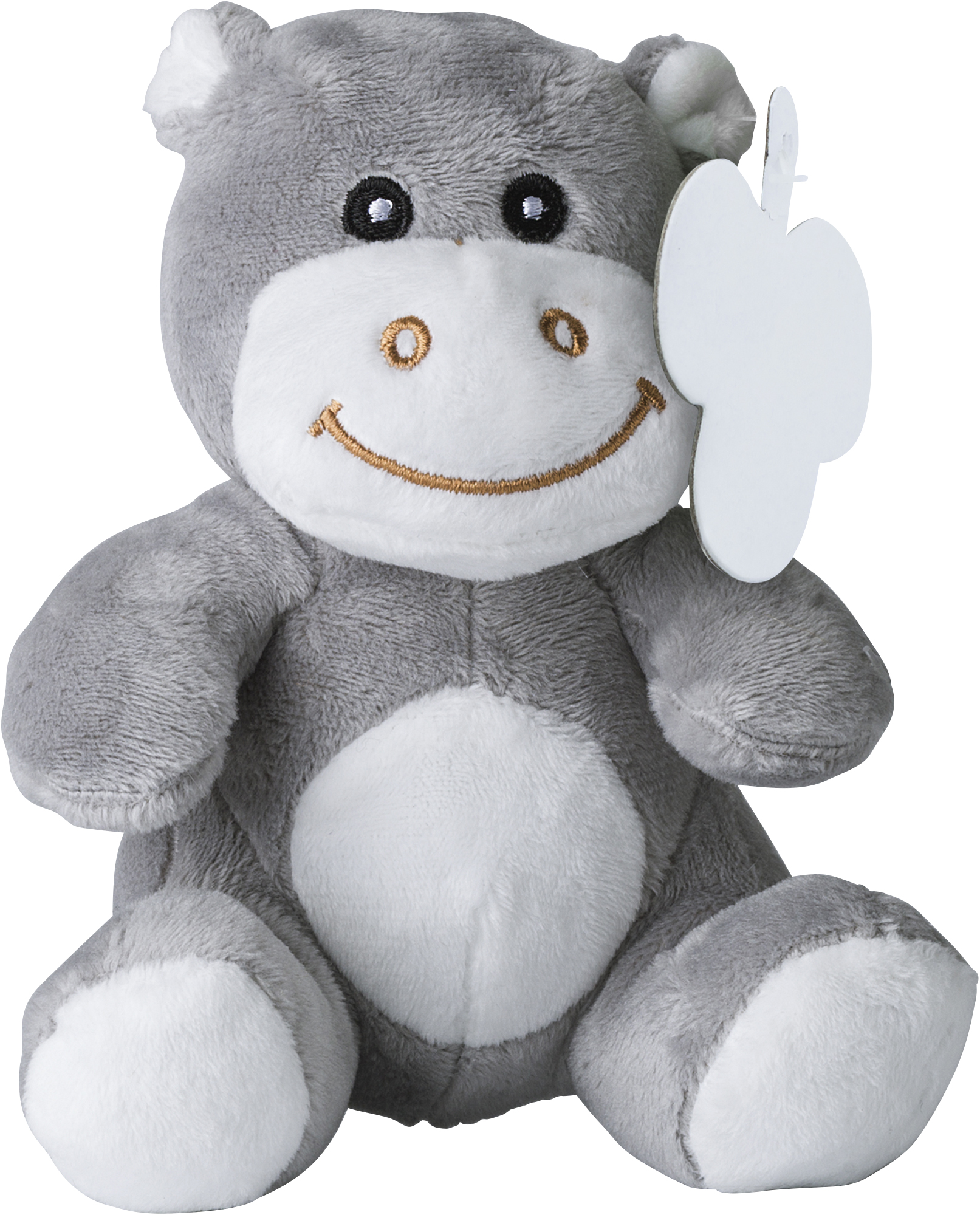 Picture of Plush hippo, suitable for direct digital print 