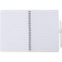 Antibacterial notebook (approx. A5) 483099_002 (White)
