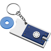 Key holder with coin 1987_005 (Blue)