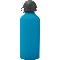 Aluminium single walled water bottle (600ml) 8567_005 (Blue)