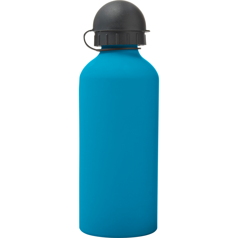 Aluminium single walled water bottle (600ml) 8567_005 (Blue)