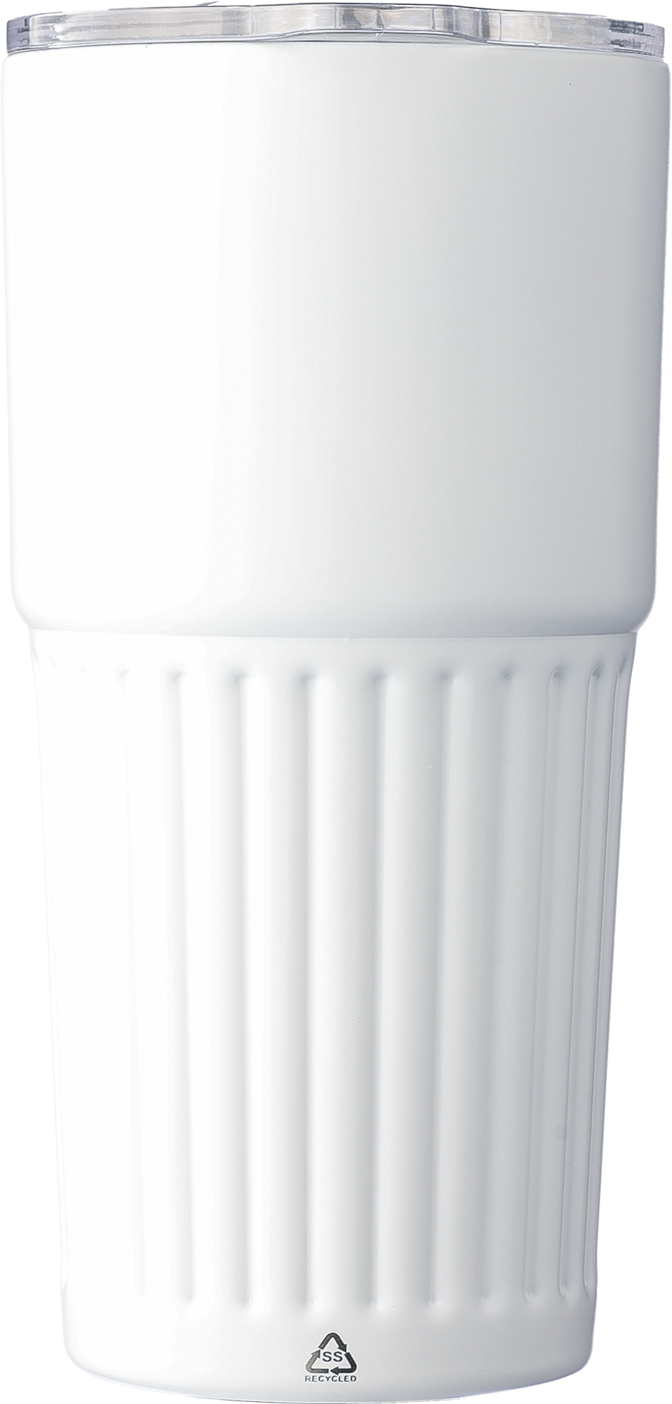 Picture of Recycled stainless steel double walled drinking mug (500ml)