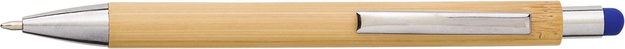 Picture of Bamboo and plastic ballpen