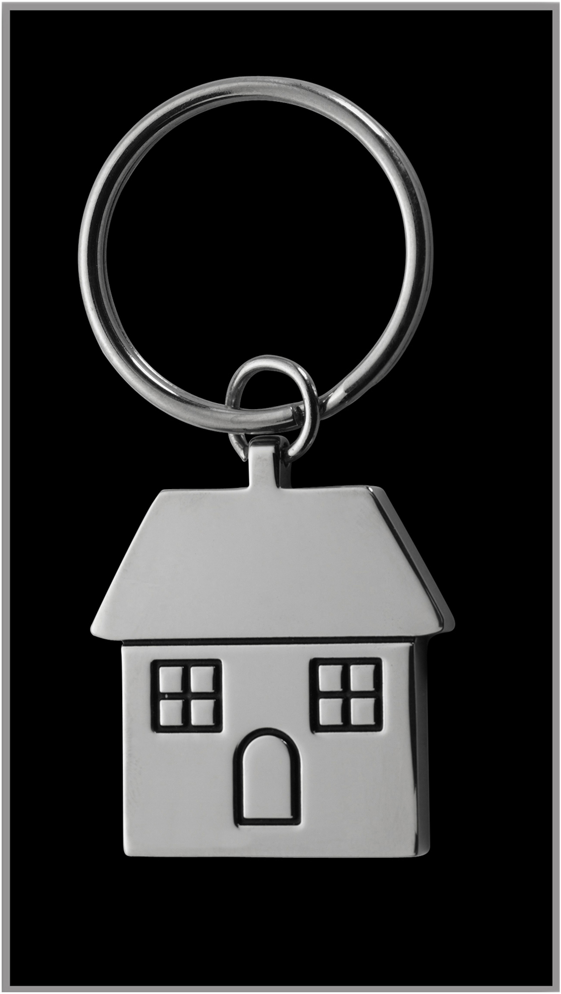 Picture of Metal house keyring