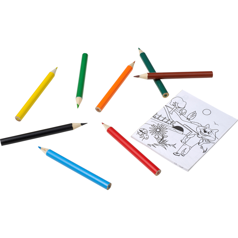 Pencils and colouring sheets 7788_021 (Neutral)