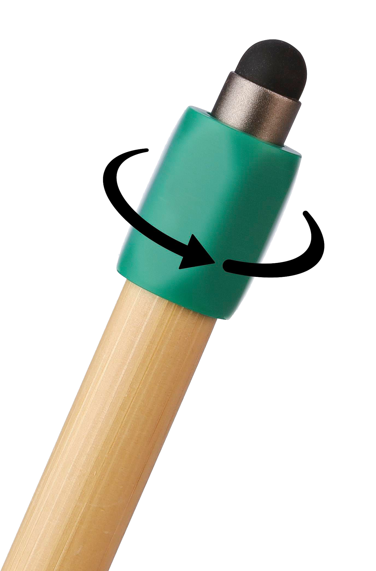 Picture of Bamboo spinner ballpen