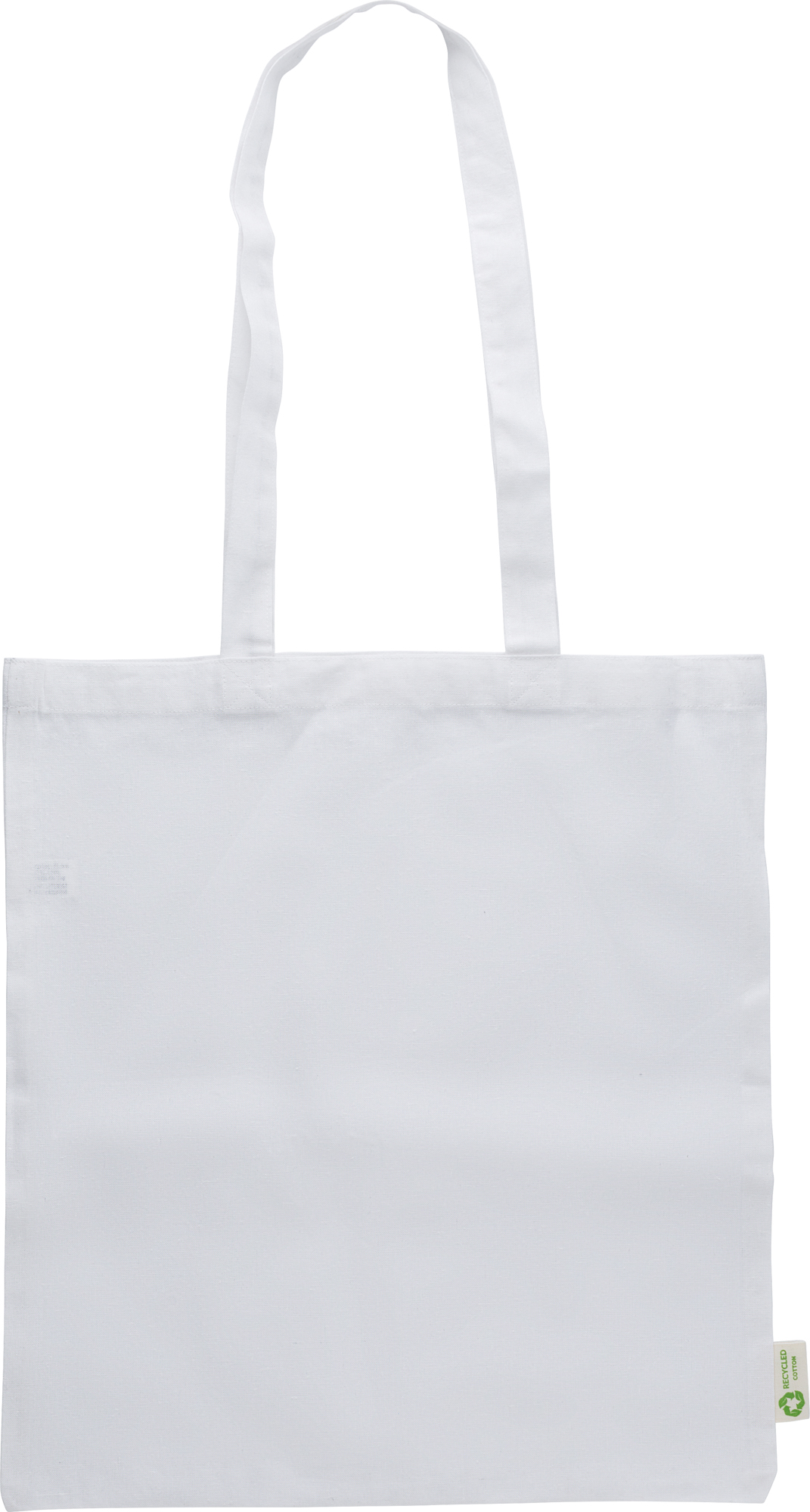 Picture of Recycled cotton shopping bag. (120gsm/3.54oz)