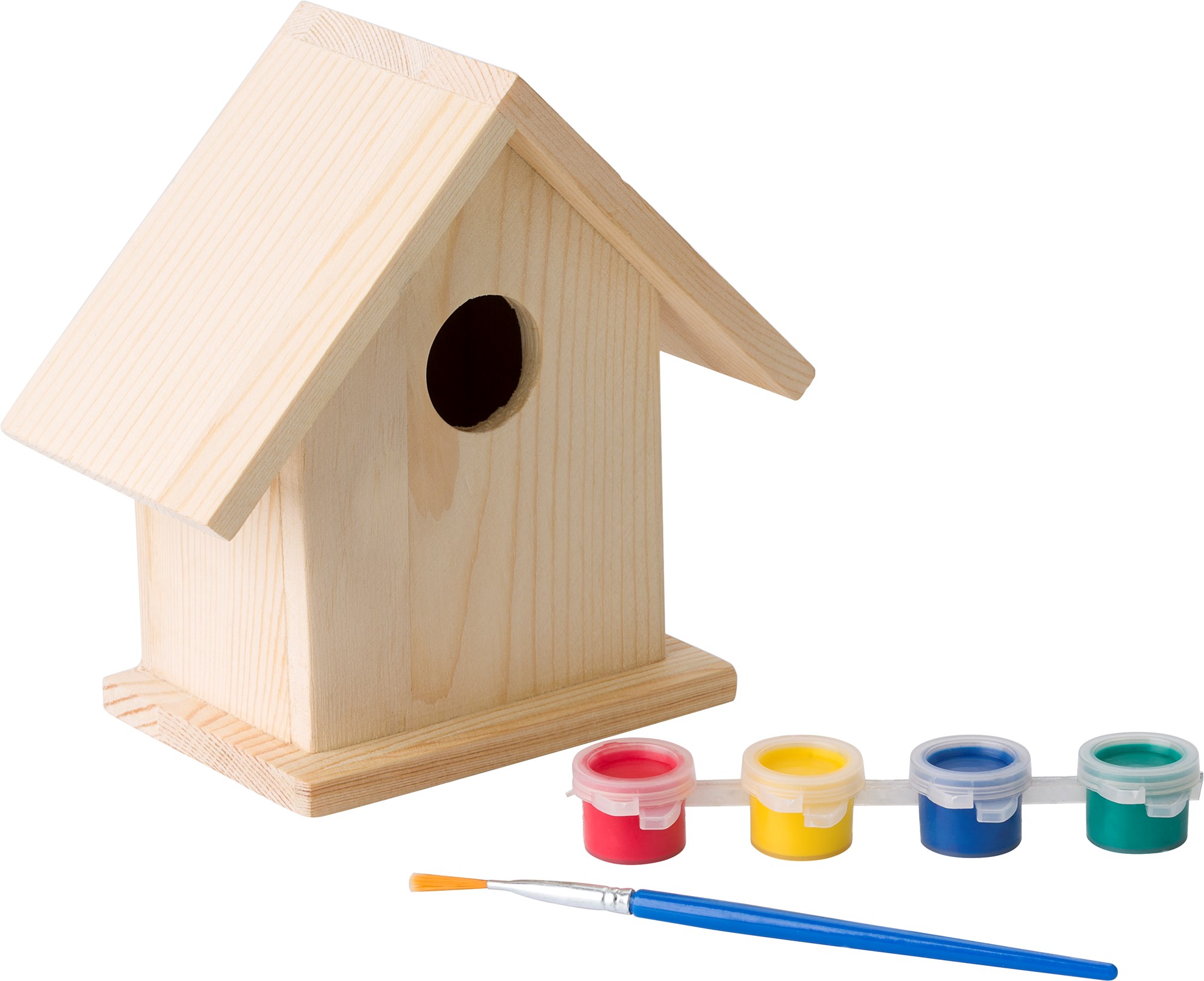 Picture of Bird house with painting set