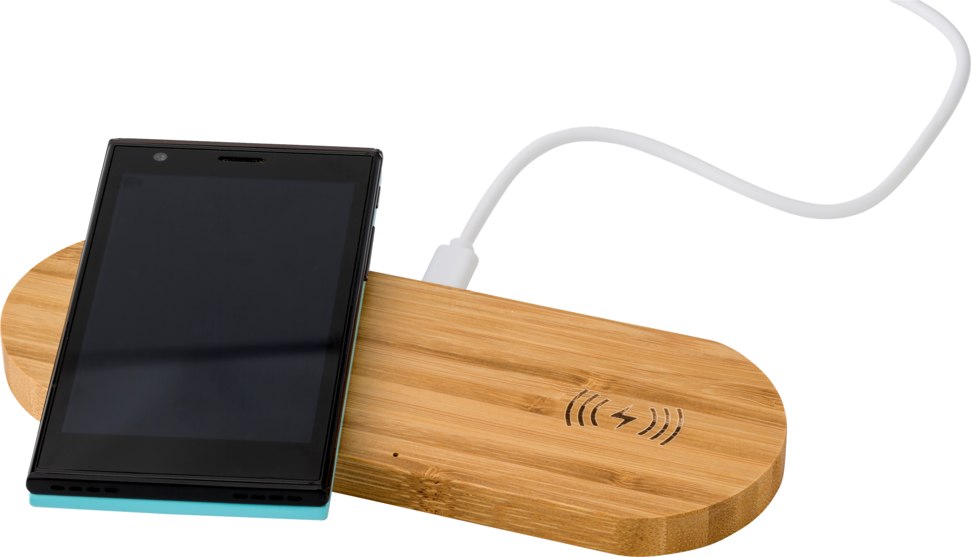 Picture of Bamboo dual wireless charger