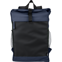RPET polyester roll-top backpack. 1267404_005 (Blue)