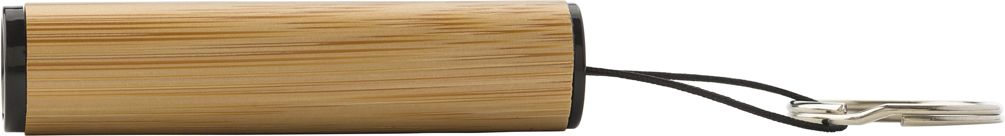 Picture of Bamboo mini torch keyring