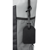 Recycled PU luggage tag (Built-in Apple Find My) 1267660_001 (Black)