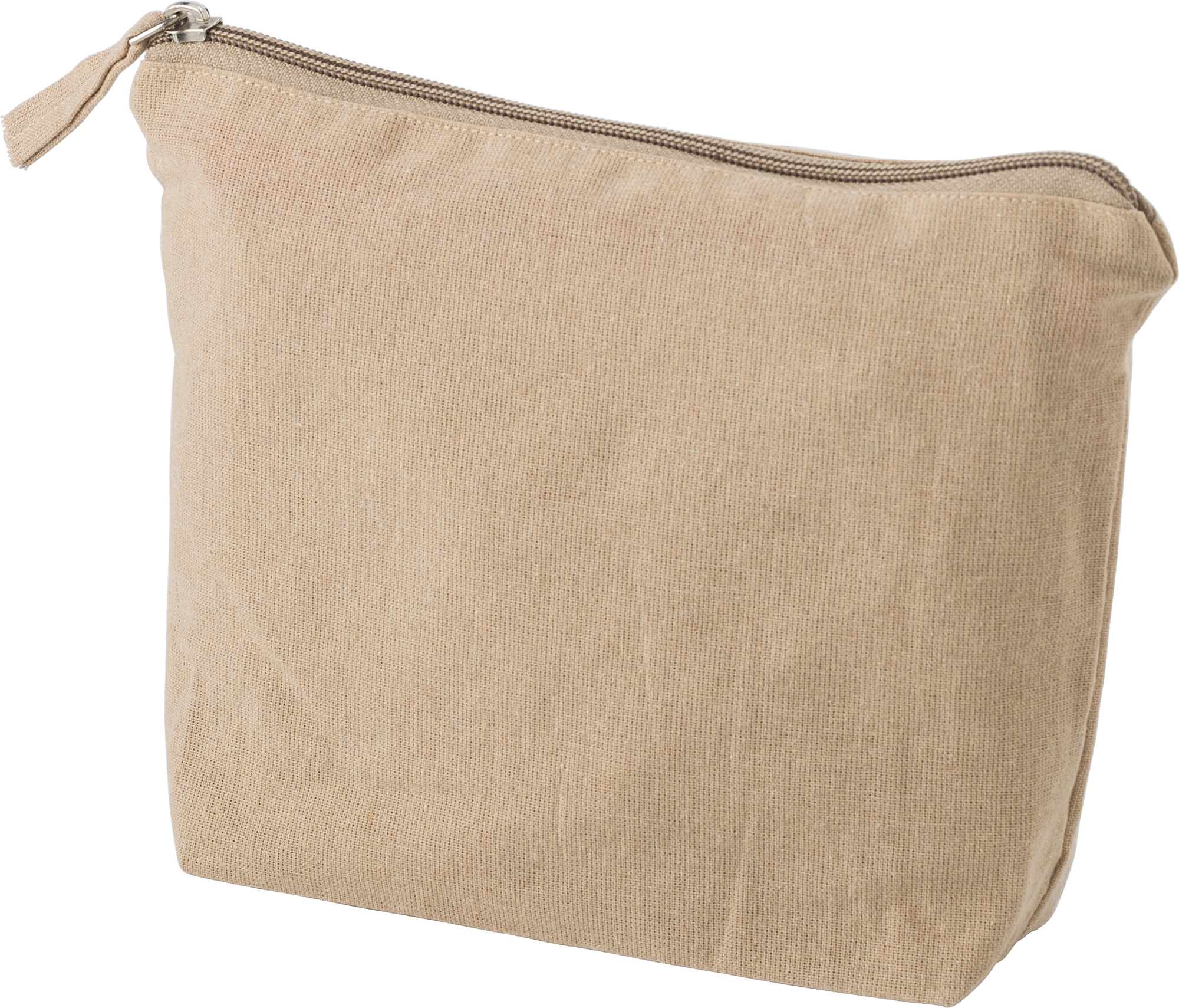 Picture of Recycled cotton cosmetic bag. (180gsm/5.31oz)