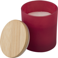 Glass candle (20 hours) 971827_008 (Red)